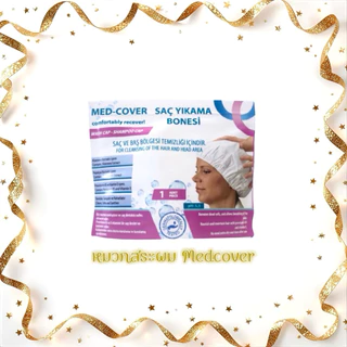 ล็อตใหม่‼️หมวกสระผมไม่ใช้น้ำ Med Cover Shampoo Cap