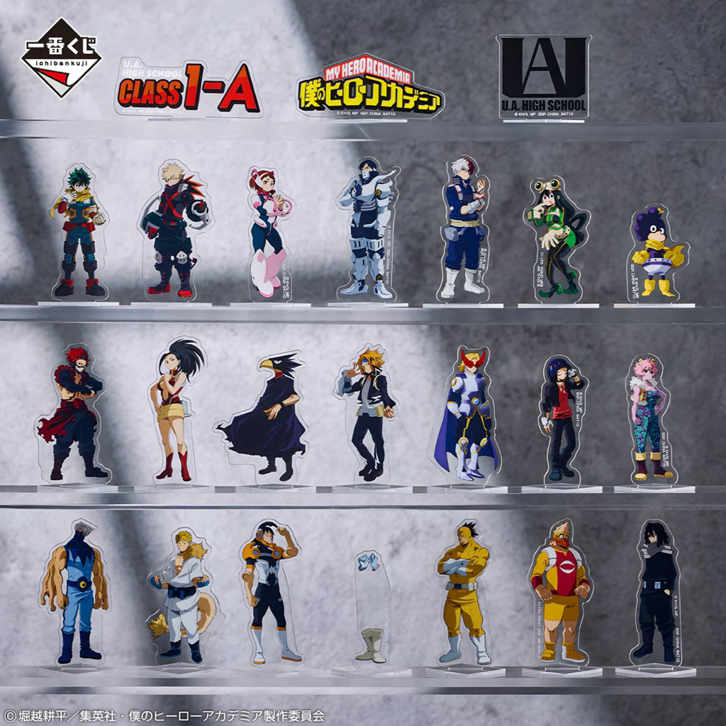 🔥พร้อมส่ง🔥สแตน มายฮีโร่ อคาเดเมีย | Ichiban Kuji My Hero Academia -Stand Up Again- Prize F Acrylic Stand งานจับสลาก