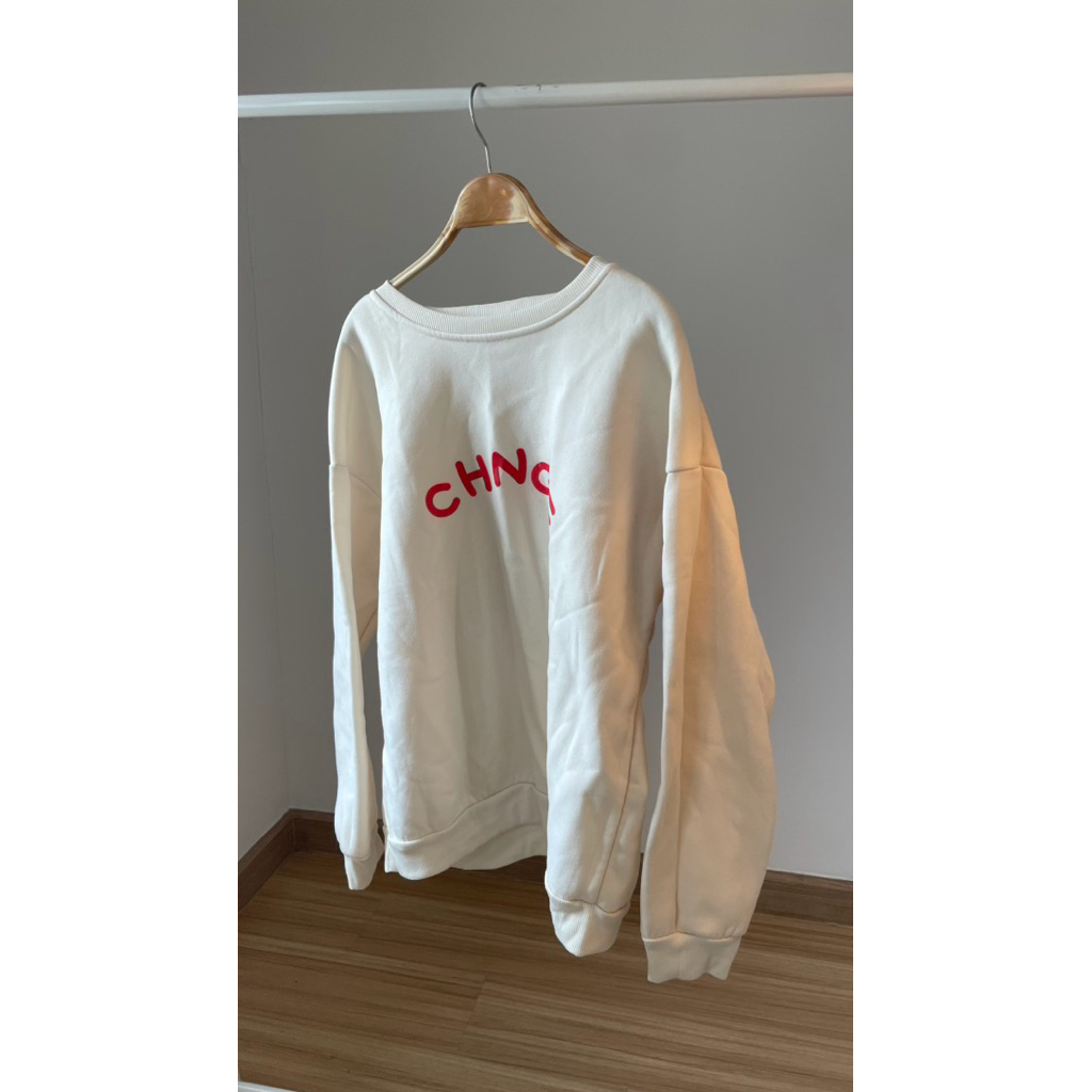 Deedpaiimk 💖 พร้อมส่ง เสื้อกันหนาวแขนยาวสกรีนลาย CHNGE