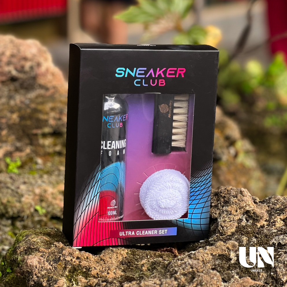 ALWAYS DRY ULTRA CLEANER SET เซ็ทโฟมทำความสะอาดรองเท้า พร้อมแปรงและผ้า