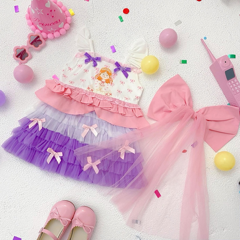 ชุดเด็ก Little BLT (เดรสวันเกิด) Size 12-18M