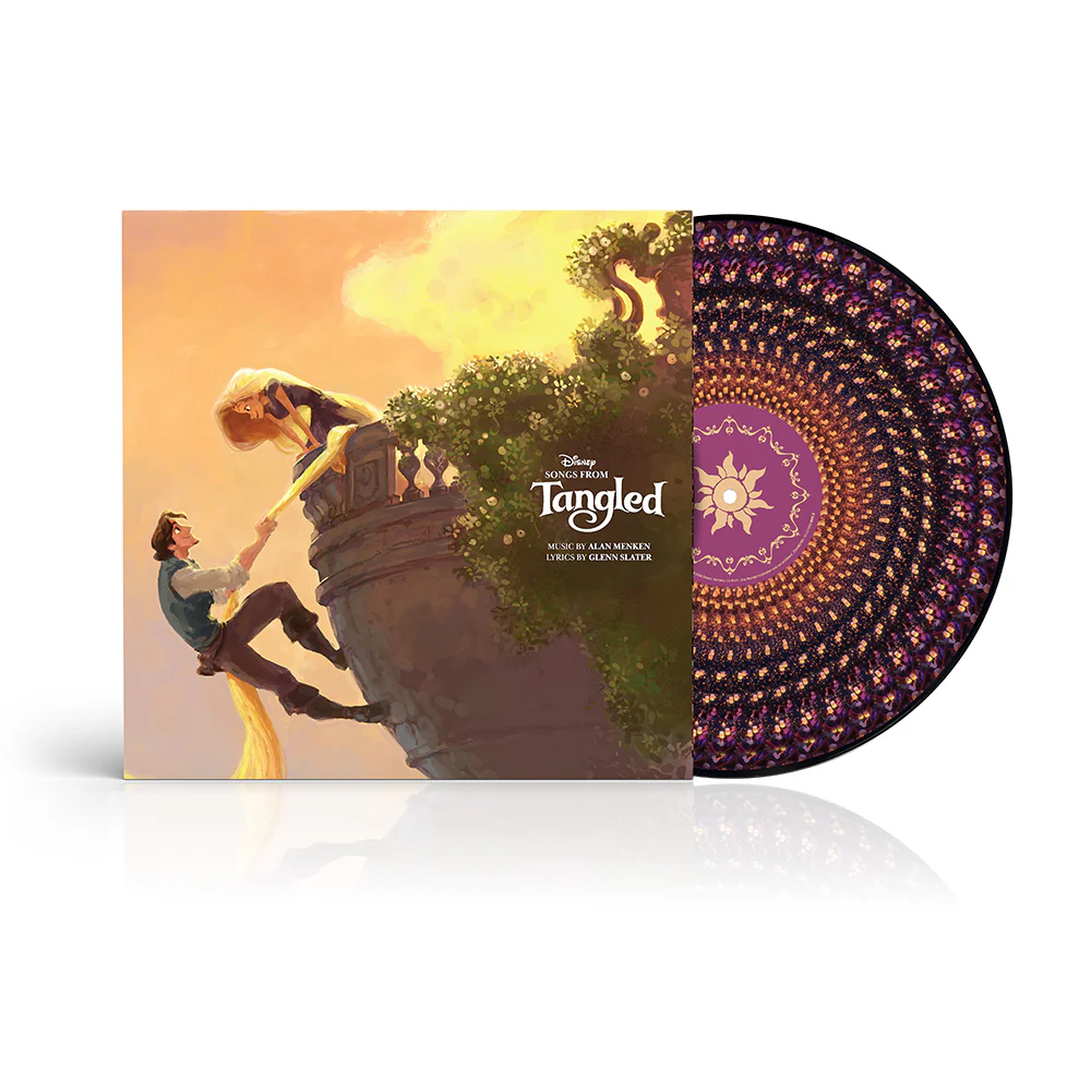 พร้อมส่ง🔥แผ่นเสียง Vinyl LP Songs from Tangled Collector's Edition Zoetrope Vinyl แผ่นไวนิล - รูปที่ 3