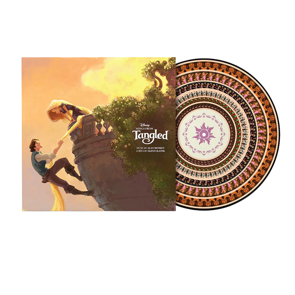 พร้อมส่ง🔥แผ่นเสียง Vinyl LP Songs from Tangled Collector's Edition Zoetrope Vinyl แผ่นไวนิล - รูปที่ 4