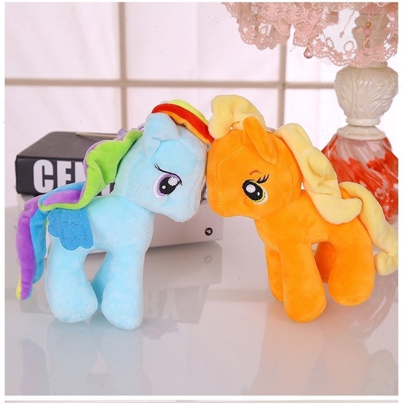 ตุ๊กตา My Little Pony ลิขสิทธิ์แท้ ขนาด 30ซม. ตุ๊กตาโพนี่ ผ้านุ่ม ยัดนุ่น สีสวย น่ารัก เหมาะสำหรับสะสมและของขวัญ ราคา ถูกที่สุด ดีลบีเคเค แกลเลอรีภาพที่ 6