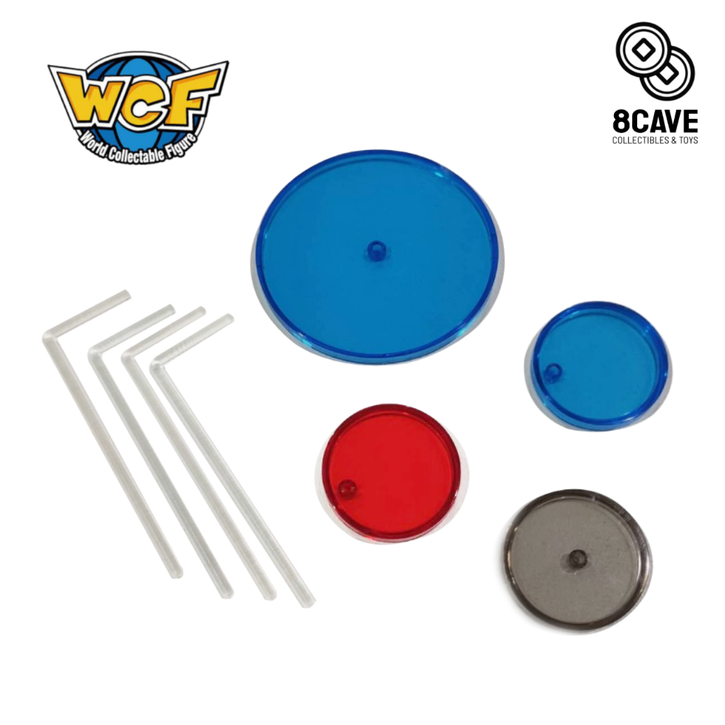 🌏 ฐานโมเดล WCF 🌏 G5 Studios / Yz Studio มือ 1 สีแดง น้ำเงิน สีดำ รูริม/รูกลาง/เมก้า Mega Pedal Stand