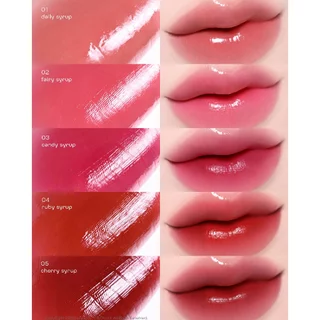 1 แท่ง ลิปไซรัปบาเบล BABEL DELOONA GLOWY SYRUP TINT ลิปกลอสทินต์ทิ้งสเตน (2g.)