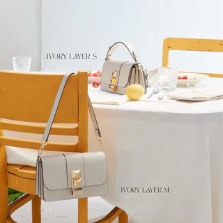 Ivory S M Layer พร้อมส่ง ✅🥰โค้ดลด 20-30% ✅ซ้อนกล่องทุกใบ แท้จากแบรนด์ 💯ATB S M Layer รุ่นตามหา สวย รีวิวเพียบ แท้แน่นอน✅