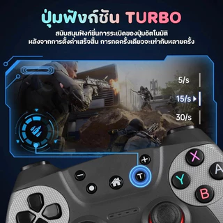 จอยเกมไร้สาย จอยเกม PC จอยเกมส์มือถือ USB TV คอมพิวเตอร์ PC 3D จอยเกมไร้สายเชื่อมต่อกับบลูทูธ
