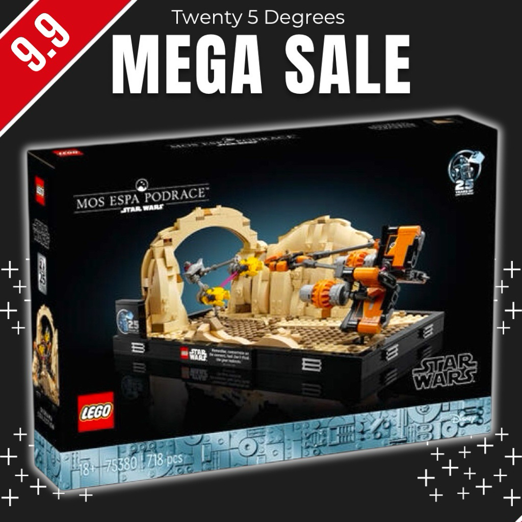 (พร้อมส่ง) Lego 75380 Mos Espa Podrace™ Diorama เลโก้ของใหม่ ของแท้ 100%