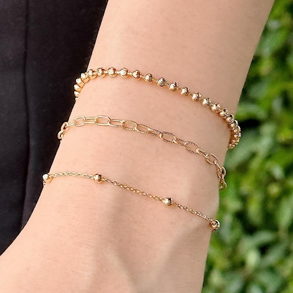 MSCHOO : Plain Bracelet (สร้อยเปล่า)