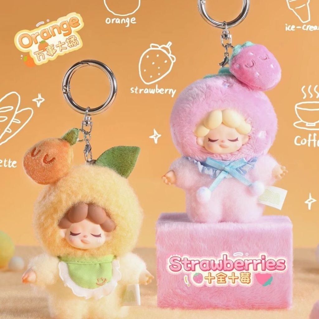 🇹🇭 พร้อมส่ง✨พวงกุญแจตุ๊กตา Wendy ผลไม้สุดคิวท์