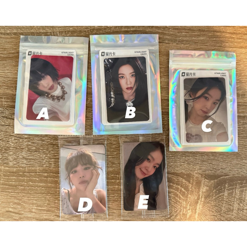 การ์ด Irene Seulgi Redvelvet