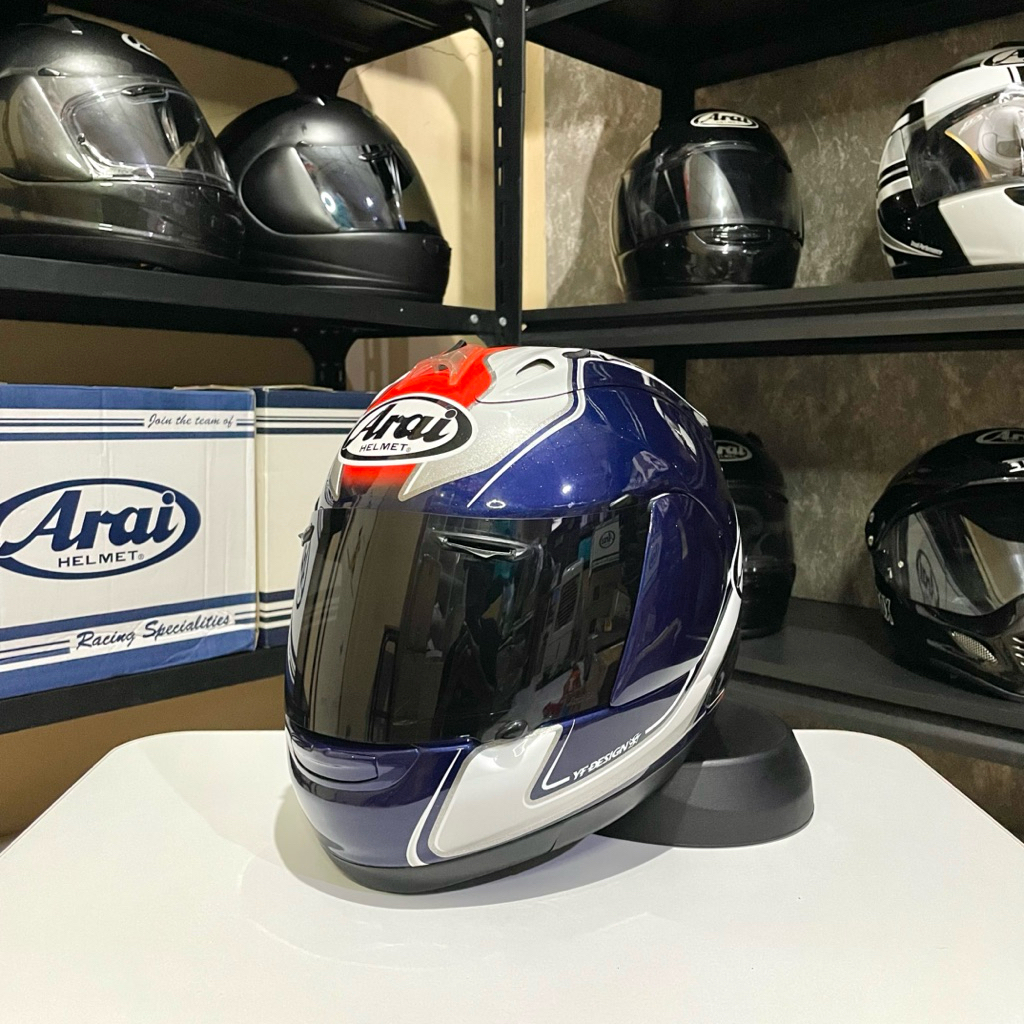 Arai Rx7rr5 Pedrosa ไซส์ L หมวกกันน็อคมือสองนำเข้าญี่ปุ่น🇯🇵 ของแท้
