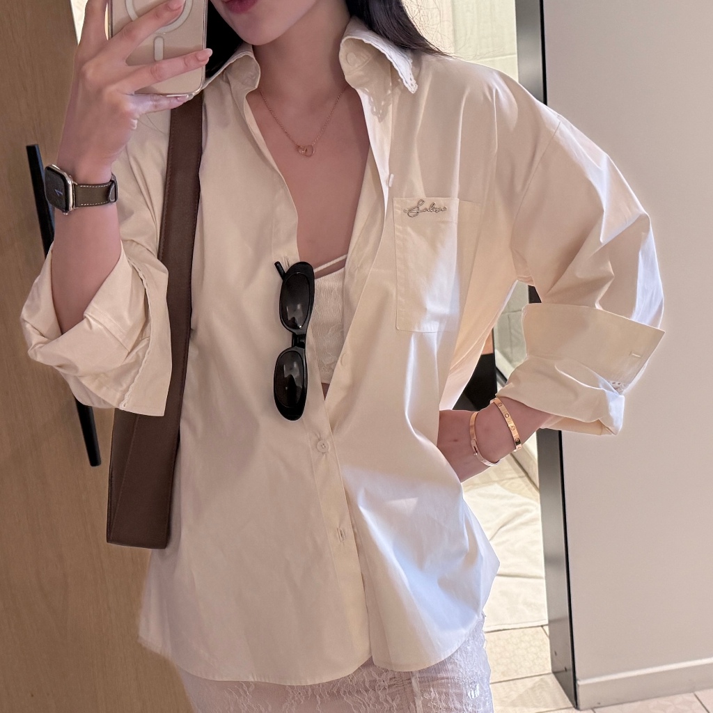 SALISA - OVERSIZED SHIRT FW25 - รูปที่ 5