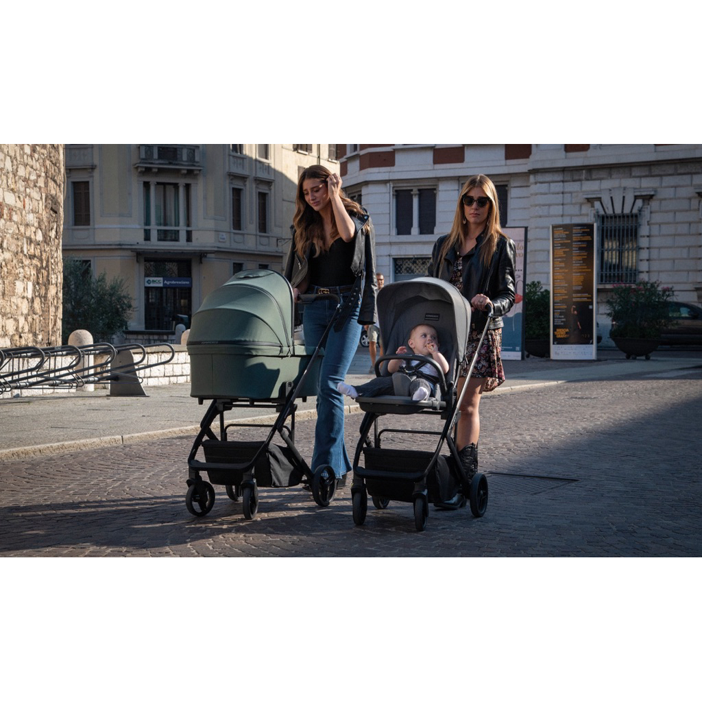 สินค้าแท้   %   Foppapedretti Tictoc 2 in 1 stroller รถเข็นเด็กพร้อมที่นอนเด็ก จากประเทศอิตาลี ราคา ถูกที่สุด ดีลบีเคเค แกลเลอรีภาพที่ 7