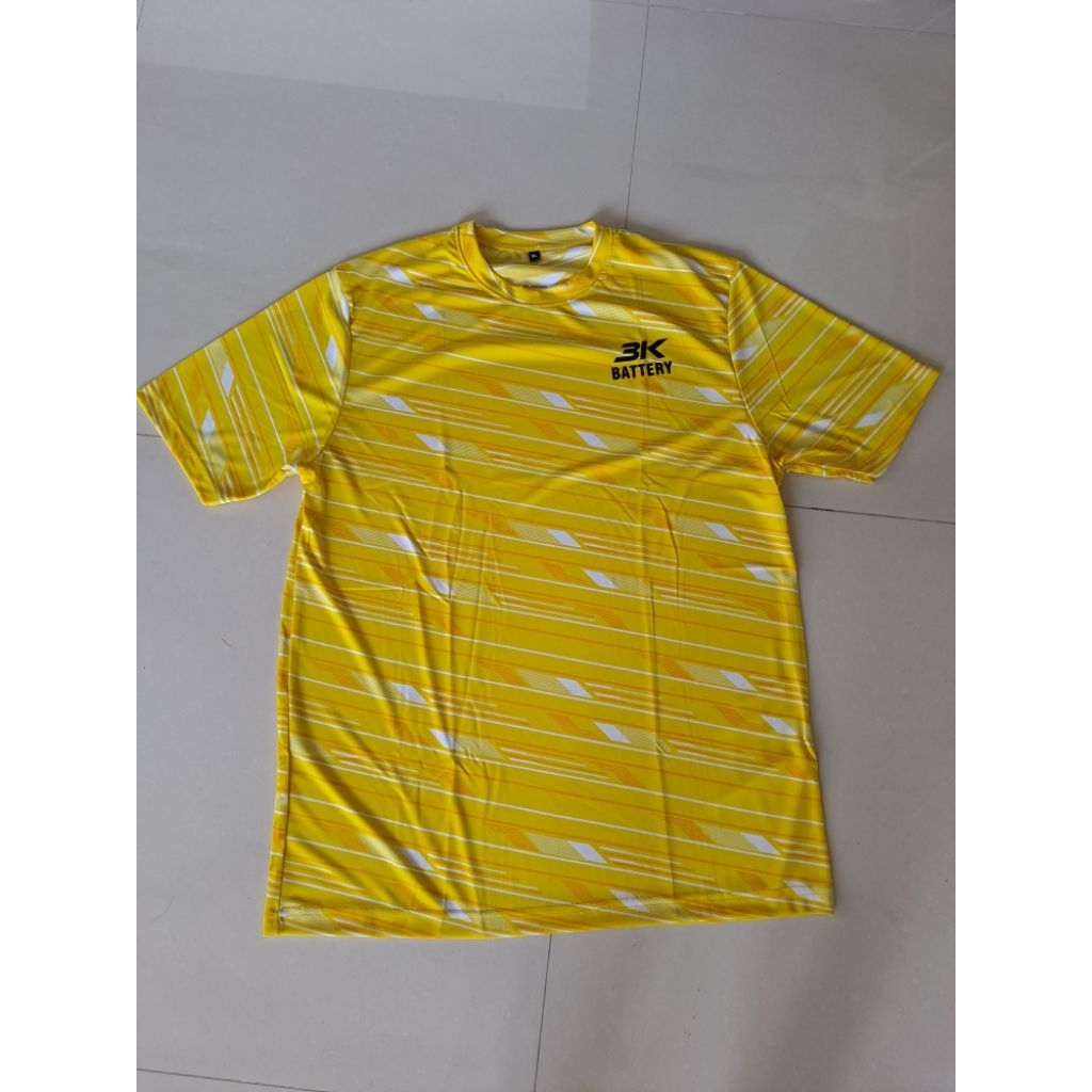เสื้อยืดคอกลม 3K แบตเตอรี่