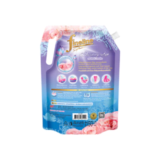 Fineline ไฟน์ไลน์ปรับผ้านุ่ม แฮบปี้เนส กลิ่นดรีมมิ่ง คิส 1,150 มล.x1, สีฟ้า