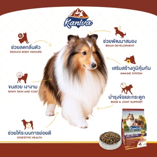*2.8kg-3.2kg.*Kaniva DOG เกรดพรีเมี่ยม สำหรับสุนัขทุกช่วงวัย DOG