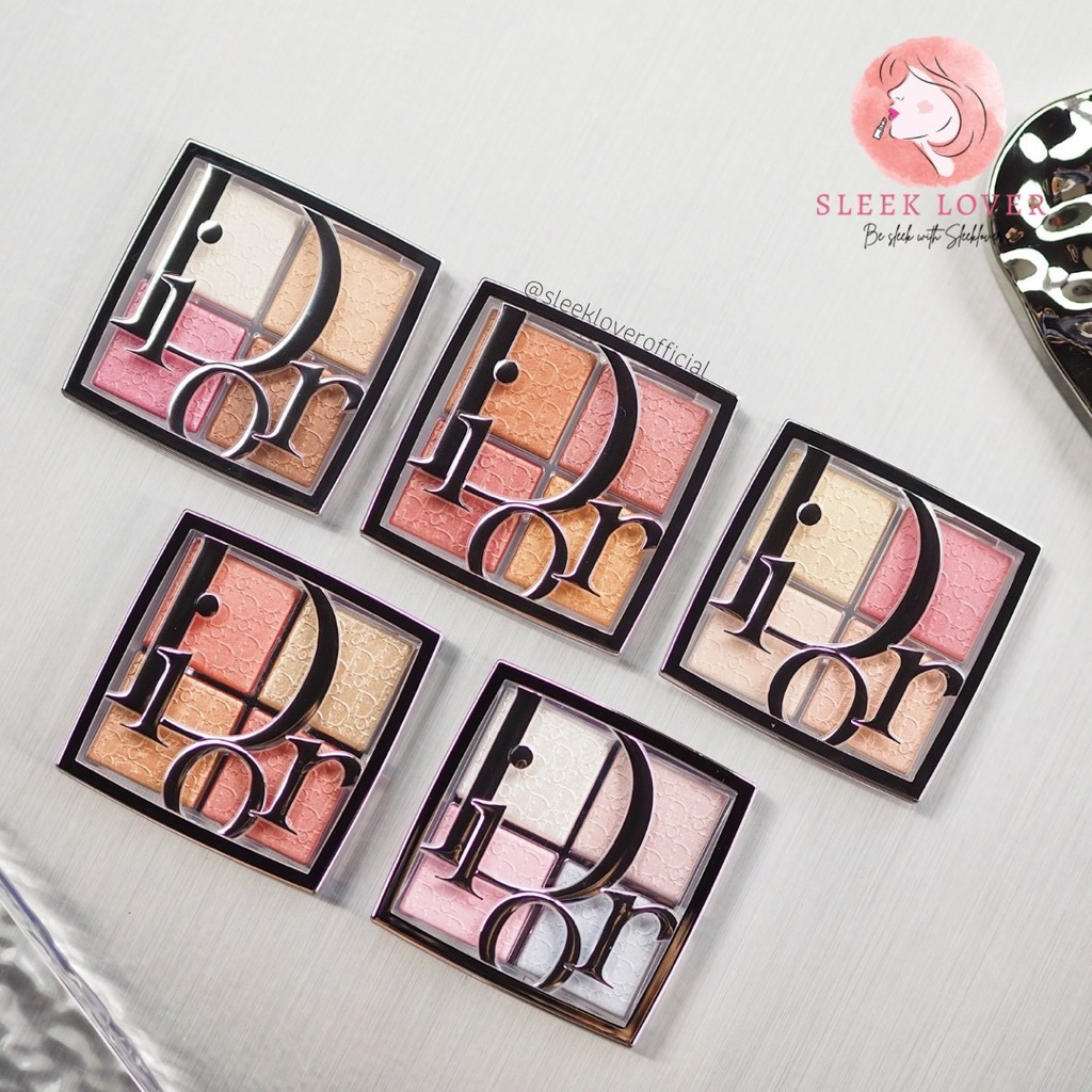 พร้อมส่ง&แท้ป้ายไทย  Dior Backstage Glow Maximizer Palette ราคา ถูกที่สุด ดีลบีเคเค