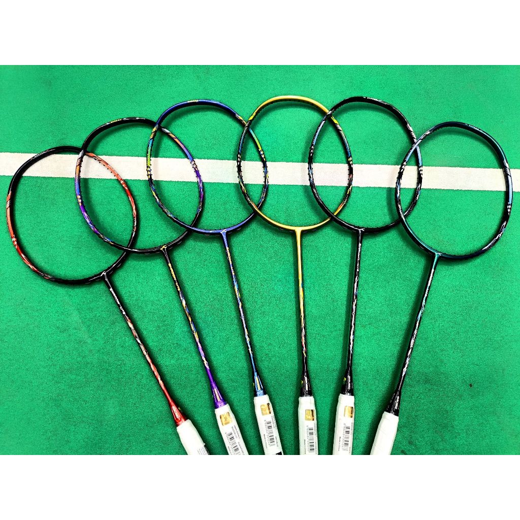 ไม้แบดมินตัน HUNDRED BADMINTON RACKET - SHADOW LITEฟรีเอ็น+กริป+ซอง+ประกัน+ขึ้นเอ็น