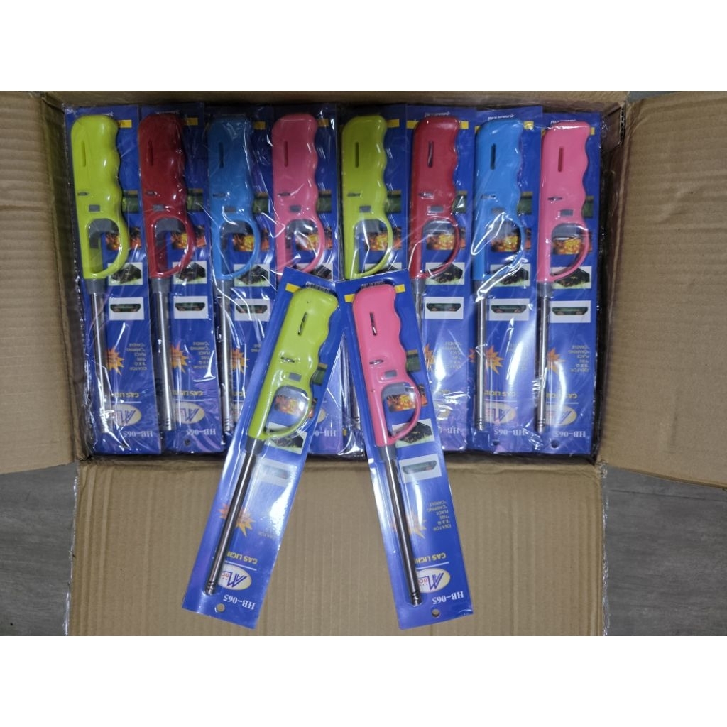 ปืนเปลวไฟ ปืนจุดแก๊ส มีเปลวใช้เหมือนไฟแช็ก เติมแก๊สได้ ใช้ยิงสปาร์คได้ 3 ชิ้น - รูปที่ 2