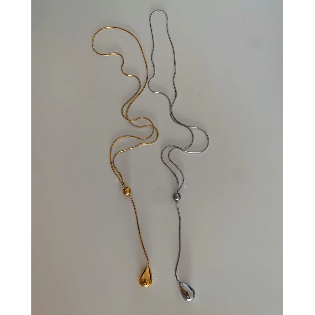 สร้อยสเตนเลส nicklefree, waterproof HER OBJECTIVE_HER HYDIE NECKLACE