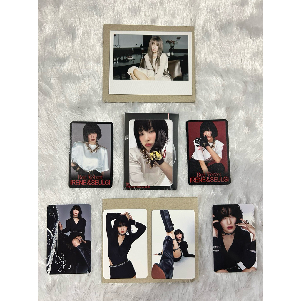 Red velvet ~ Photocard Album Tilt ~ Irene Seulgi โฟโต้การ์ด ซึลกิ ไอรีน บั้ม Tilt