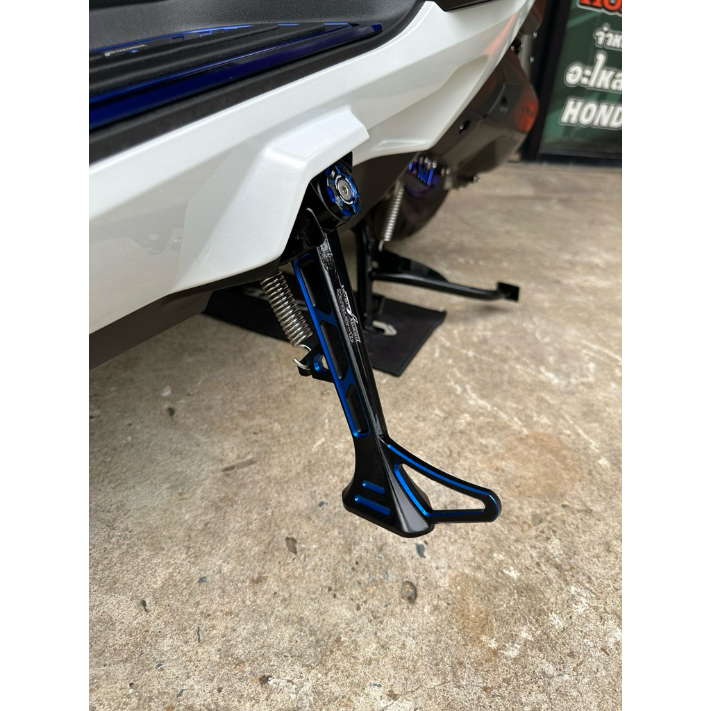 ขาตั้งข้างGiorno/Lead/Forza350ยาว20ซม. CNC ทูโทนSevenSpeed