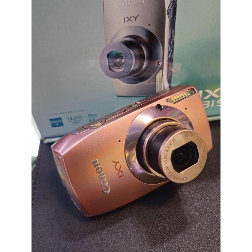 Canon  IXY 31 S สีชมพู สีพิ้งค์โกลด์