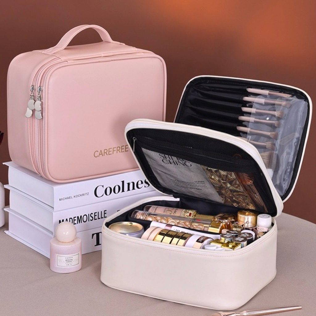 กระเป๋าเครื่องสำอางสองชั้น Beauty organizer pro [KSO-B4]