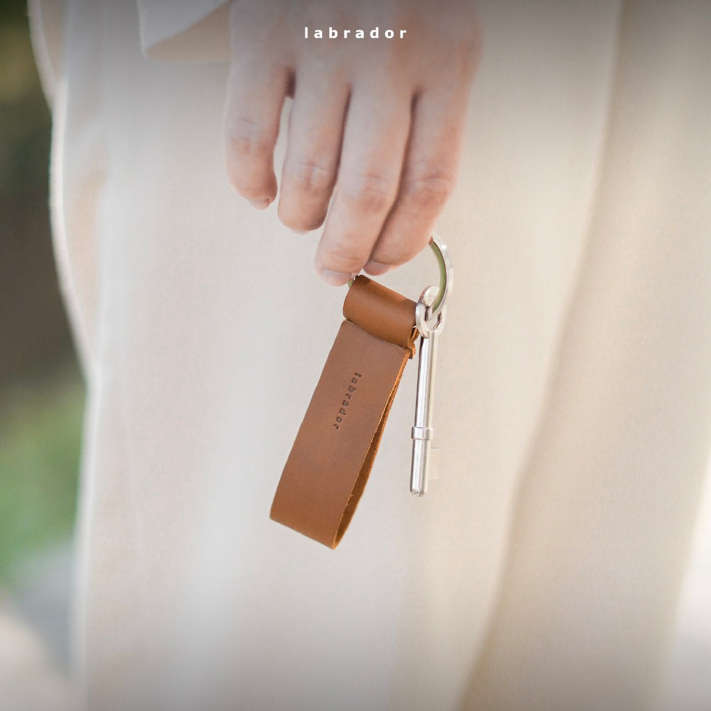 labrador KEY cross keyring พวงกุญแจหนังแท้ (LAA134) - รูปที่ 5
