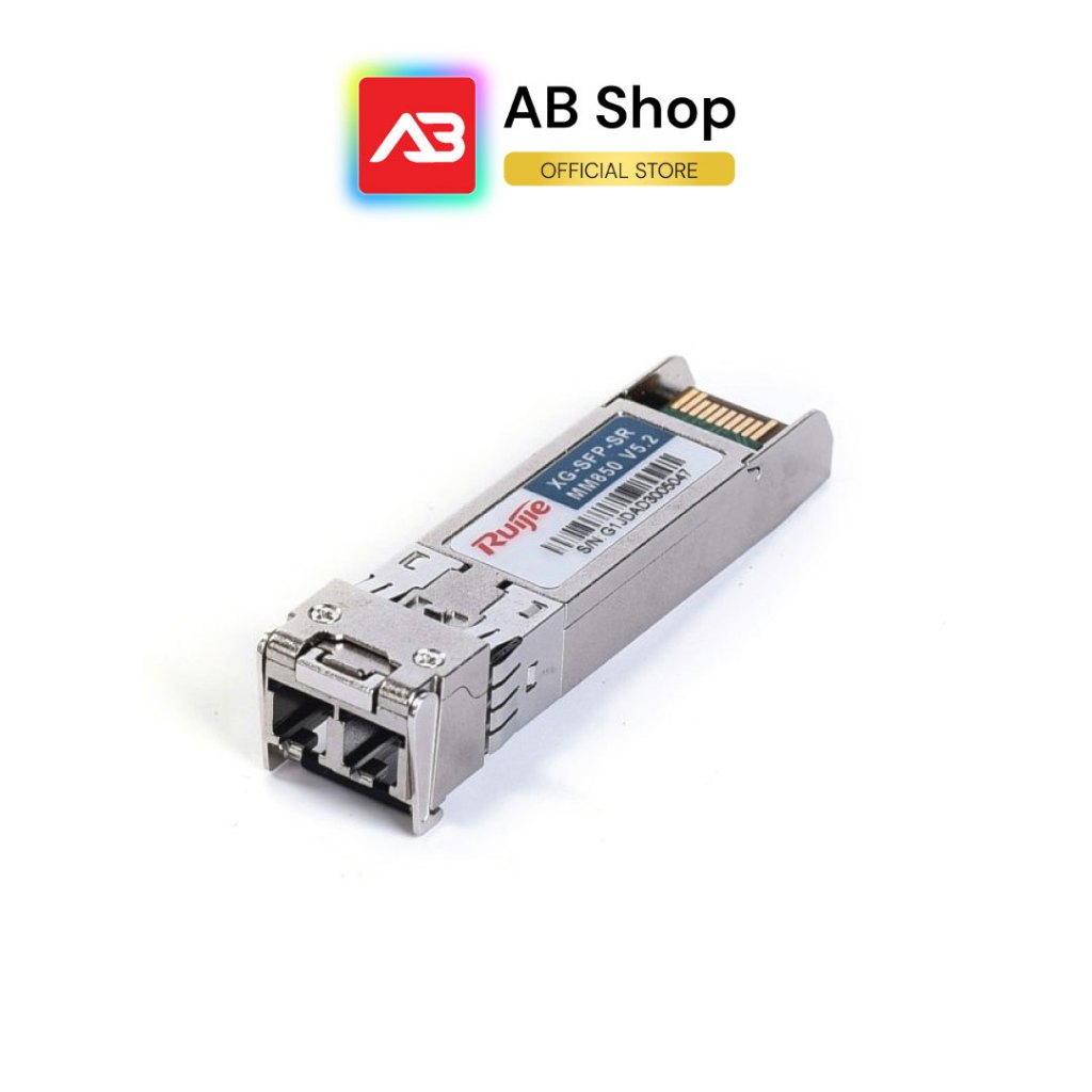 RUIJIE 10GBASE-SR, SFP+ Transceiver, MM (850nm, 300m, LC) รุ่น XG-SFP-SR-MM850