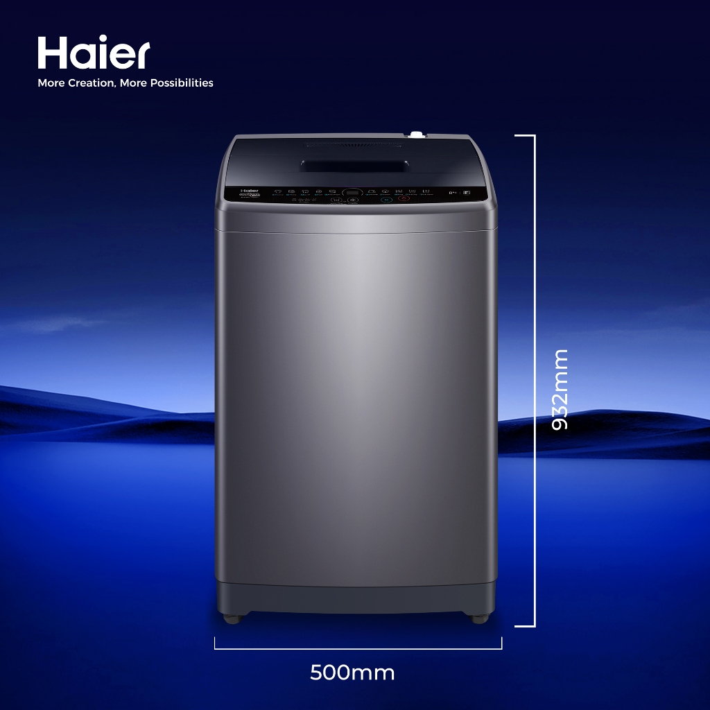 [ใช้HAIE200WMลด200]Haier เครื่องซักผ้าฝาบนอัตโนมัติ ความจุ 8 kg รุ่น HWM80-1269S2 - รูปที่ 6