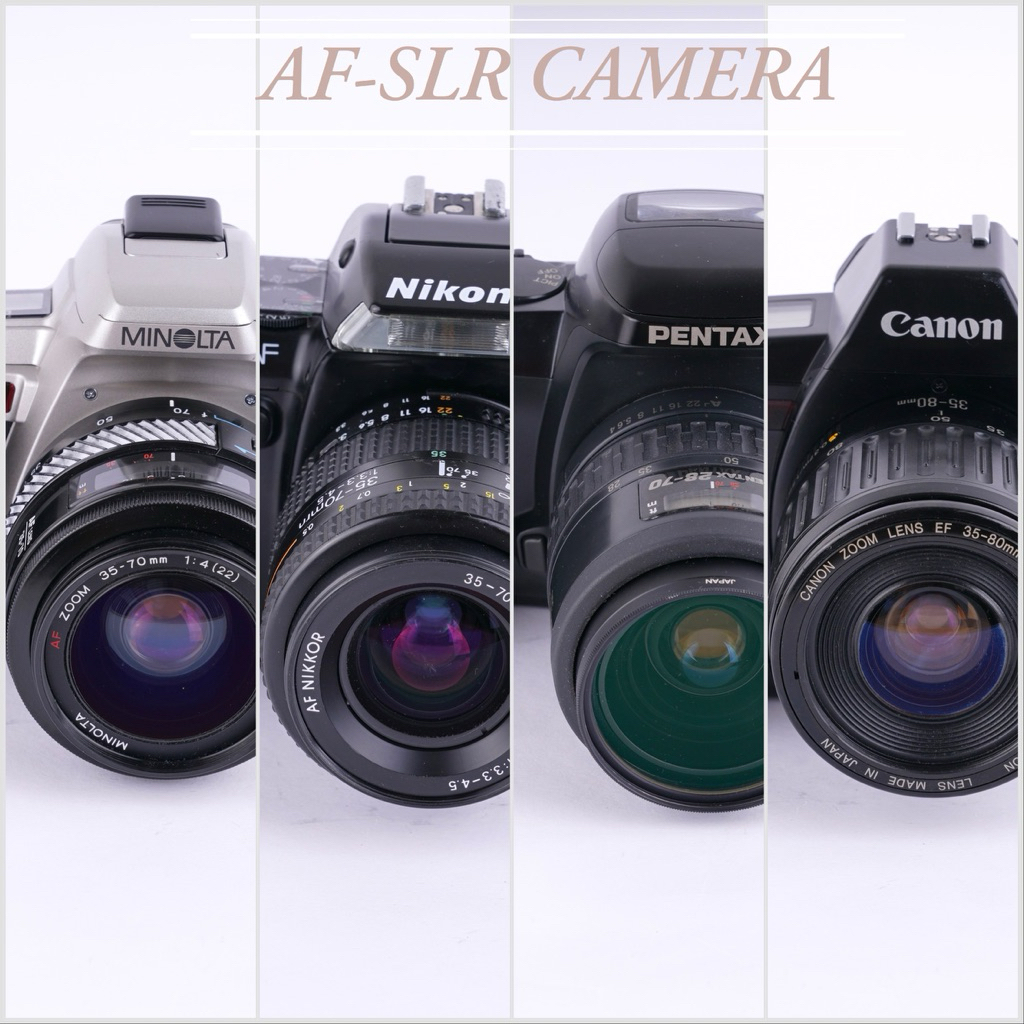 🆕update 04/09/69 กล้อง slr auto focus สำหรับสะสม ตั้งโชว์  ทำพร๊อบถ่ายภาพ