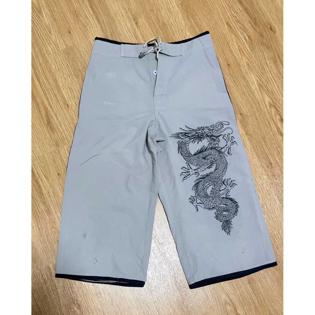 Vintage 90s/Y2K Stussy JNCO Style Board Shorts (M)
