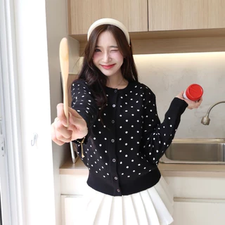 JARINYA (S-L) เสื้อไหมพรมคาร์ดิแกน ผ้าหนานุ่มใส่สบาย
