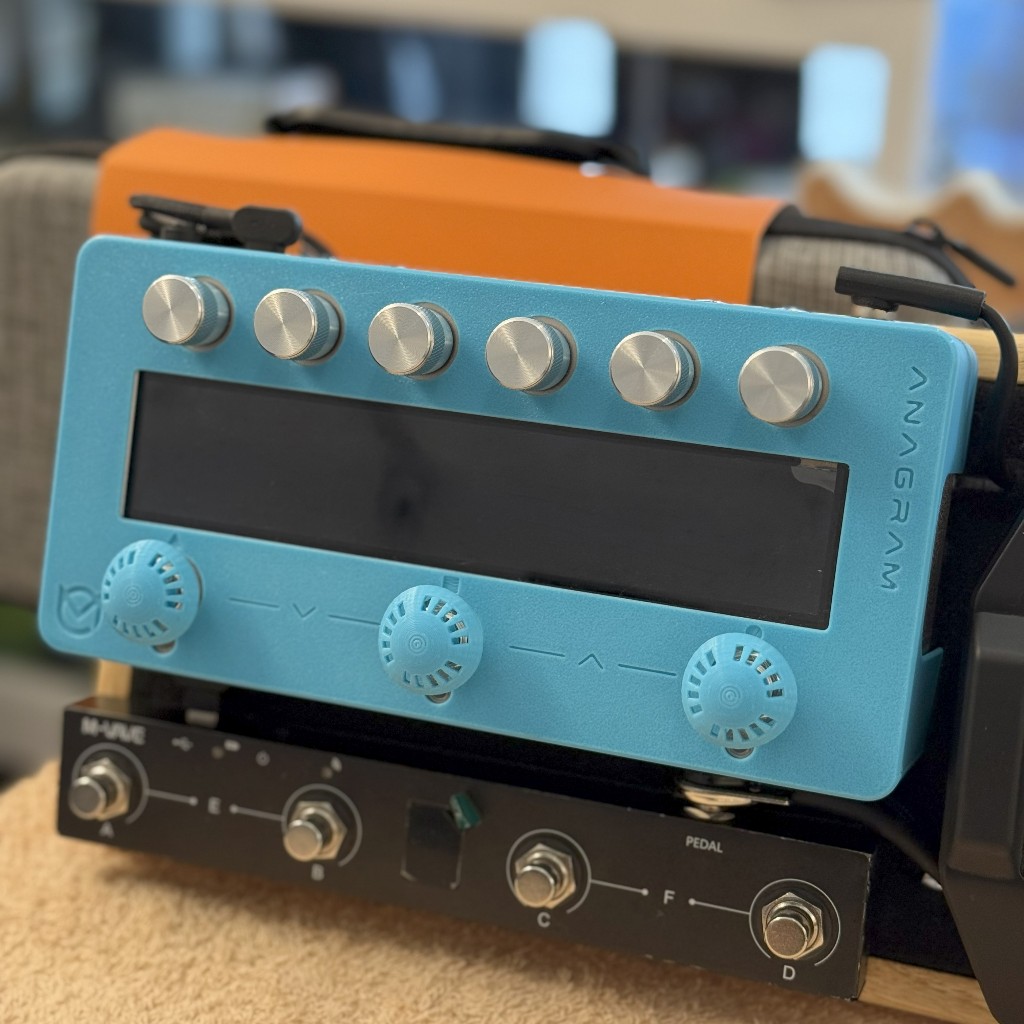 Modicraft Darkglass Electronics Anagram Case Tortoise (สีฟ้า)