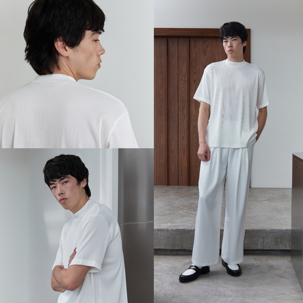Signature Ruffle Tee - Cotton