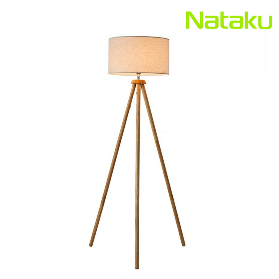Nataku โคมไฟตั้งพื้น ไฟมินิมอล โคมไฟประดับห้อง led ขั้ว E27 ไฟสว่าง ตกแต่งห้อง สวยงาม