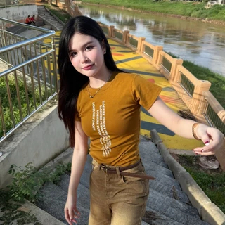 🌈SpinnyHouse🌈เสื้อยืดรัดรูป ผ้ายืดยูนิ เสื้อเข้ารูป พร้อมส่ง สกรีนลายสตรีทสไตล์เกาหลี สาวอวบใส่ได้ รุ่น กิมจิSURE
