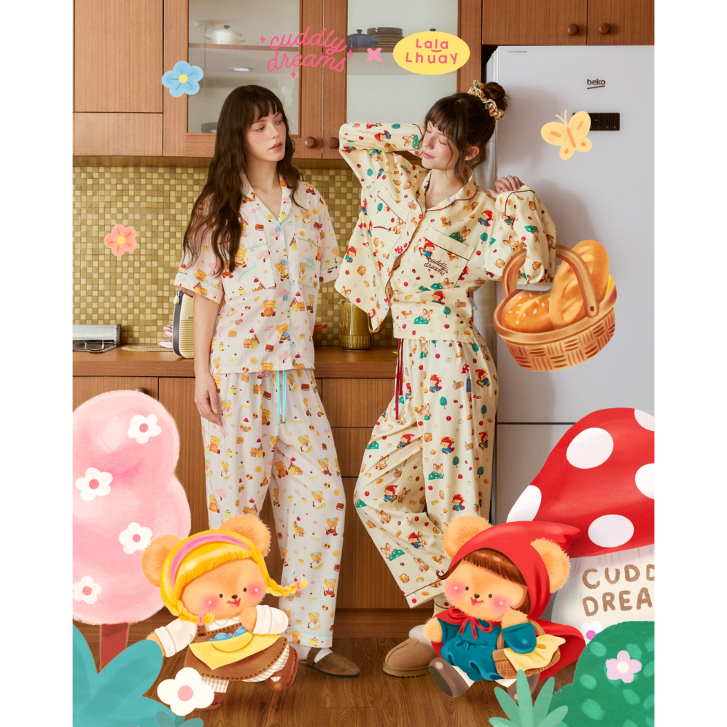 ชุดนอน Cuddly Dreams X Lalalhuay Collection