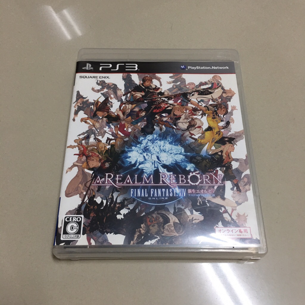 แผ่น PS3 FinalFantasy XIV Online- A Realm Reborn (Japan) PlayStation 3