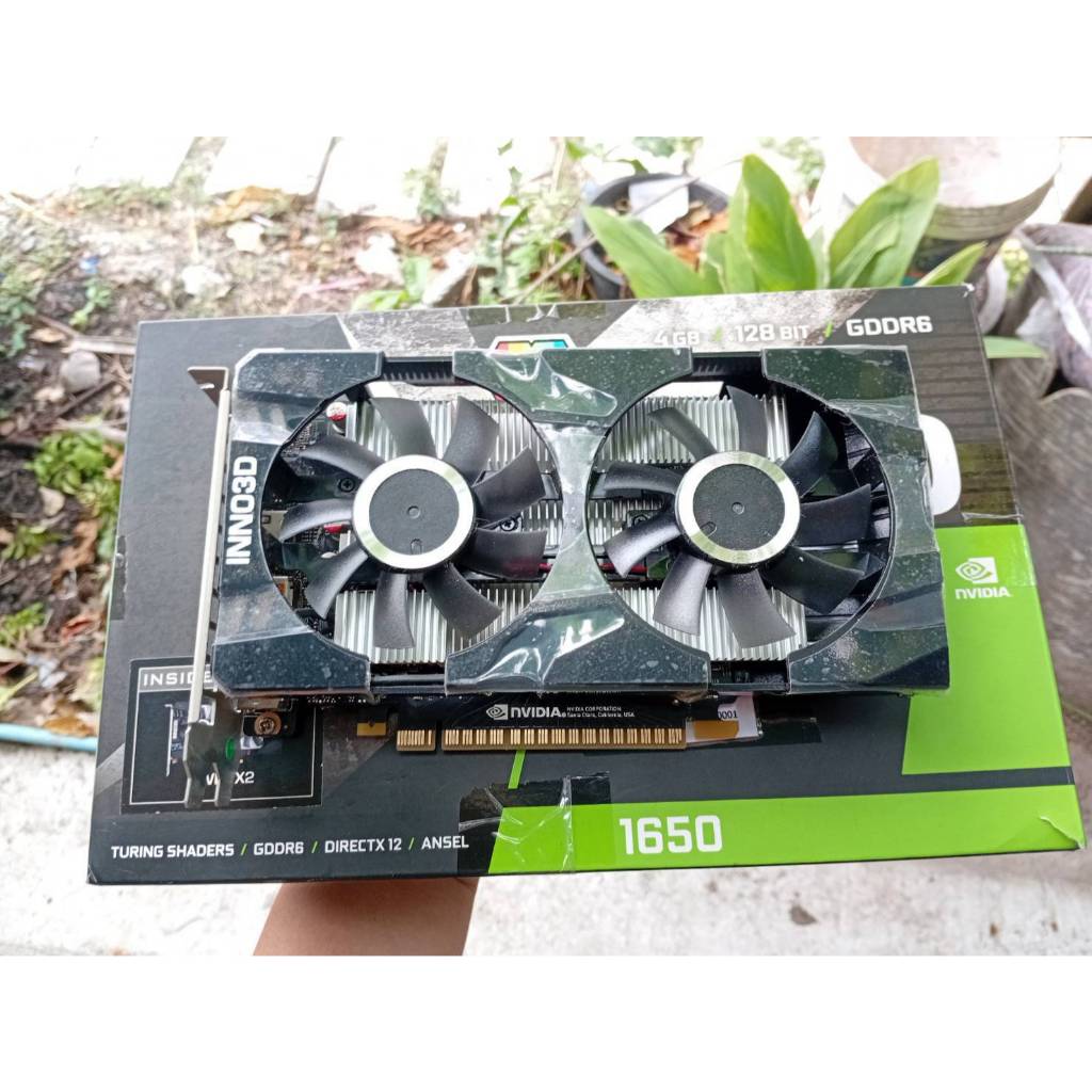การ์ดจอ Inno3D GTX 1650 ไม่ต่อไฟเพิ่ม