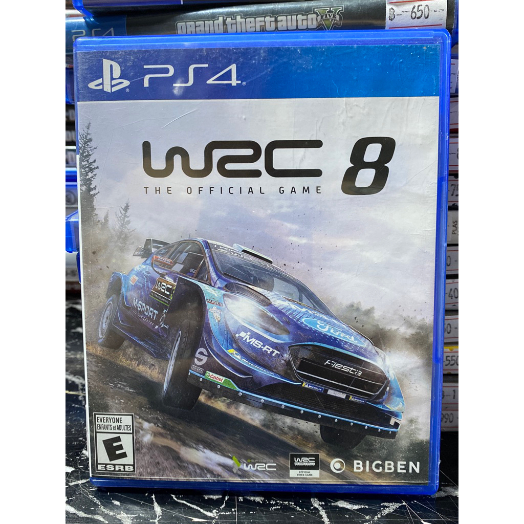 แผ่น PS4 เกม WRC 8 เล่นได้ 1-2 คน [ มือ 2 ] มีสต้อคพร้อมจัดส่ง!!!