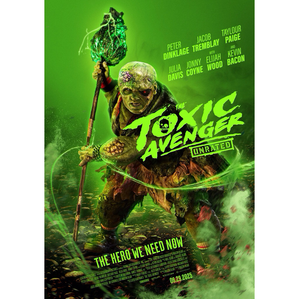 โปสเตอร์ หนังฝรั่ง The Toxic Avenger ฮีโร่พันธุ์ท็อกซิก 11.5 X 16.5 นิ้ว (A3)