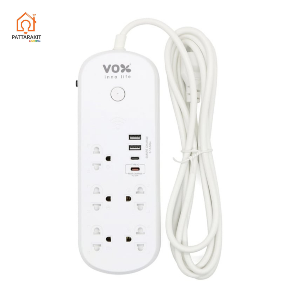 ปลั๊กไฟ IOT อัจฉริยะ NOVA  รุ่น NVPD-5141