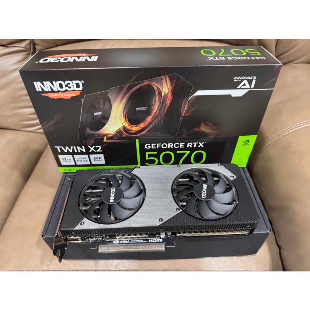 มือสองประกัน 08/2028 RTX 5070 INNO3D Twin x2