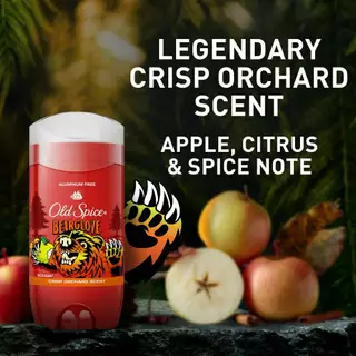 *ของแท้นำเข้าจากUSA* Old Spice โรลออน และ สเปรย์ กลิ่น Bearglove กลิ่นส้มผสมแอปเปิ้ล หอมฟรุ๊ตตี้สดใส