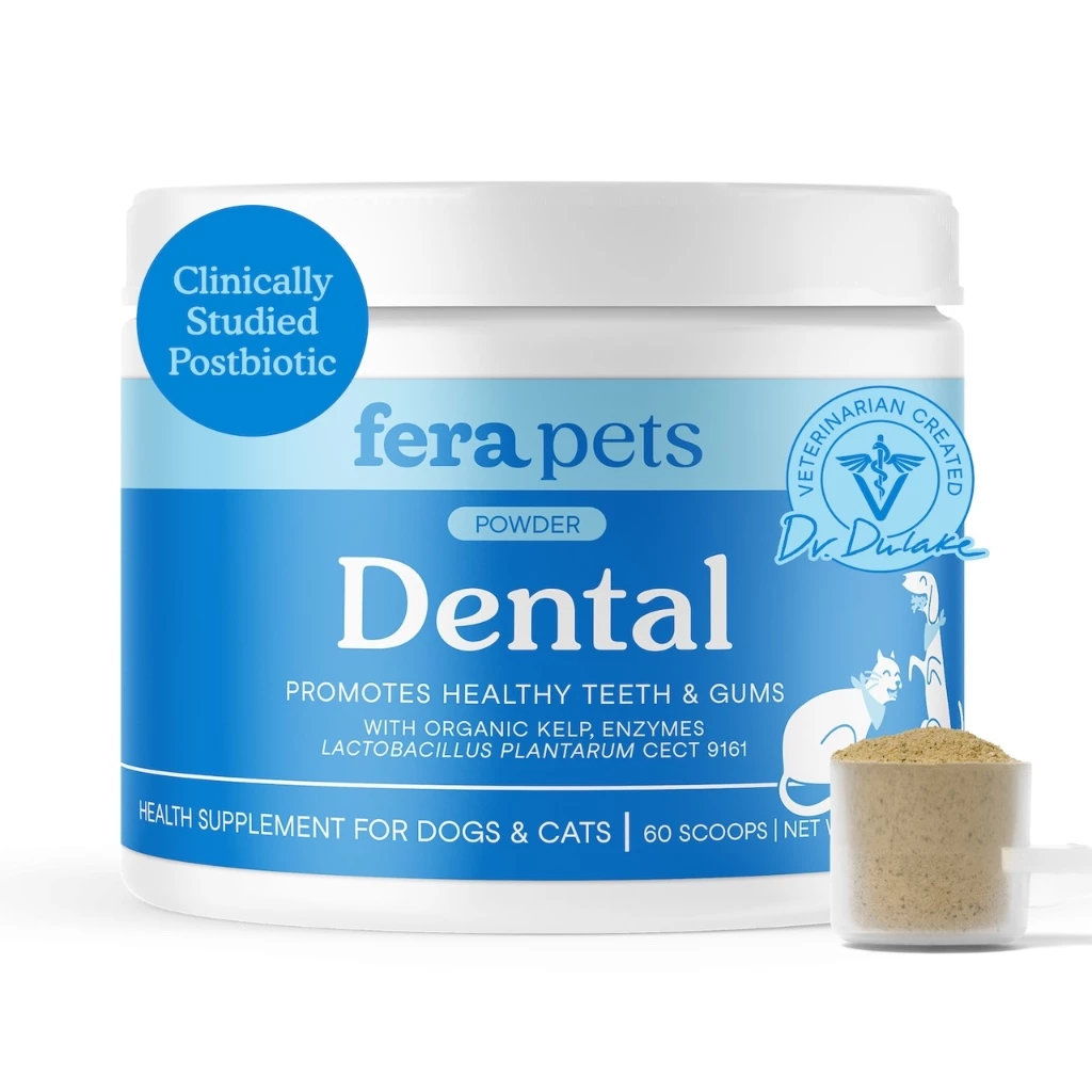 Fera Pets Dental Support ผลิตภัณฑ์ดูแลช่องปากสุนัขและแมว