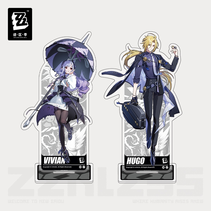[ พร้อมส่ง / Official ] Zenless Zone Zero Standee - Mockingbird ZZZ สแตนดี้ ตัวละคร Hugo Vlad Vivian